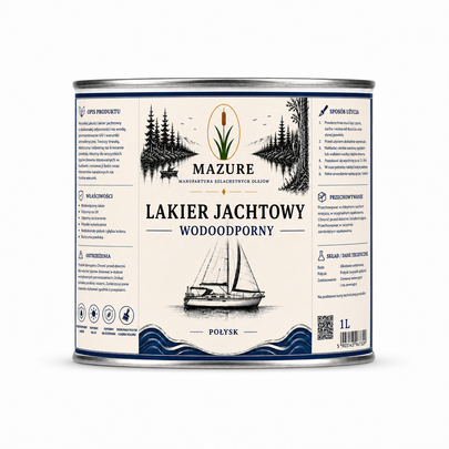 MAZURE Lakier Jachtowy POŁYSK