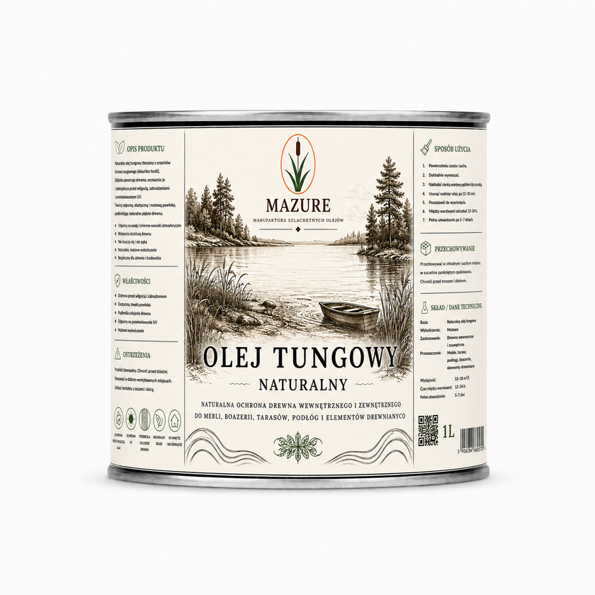 MAZURE Olej Tungowy