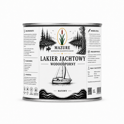 MAZURE Lakier Jachtowy MATOWY