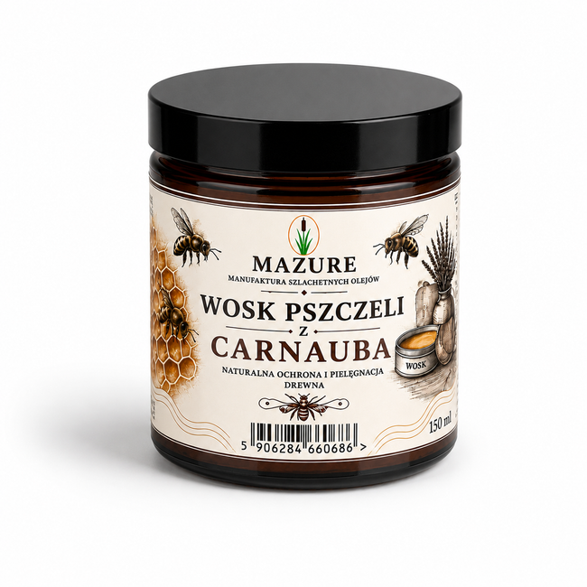 MAZURE Wosk Pszczeli Carnauba