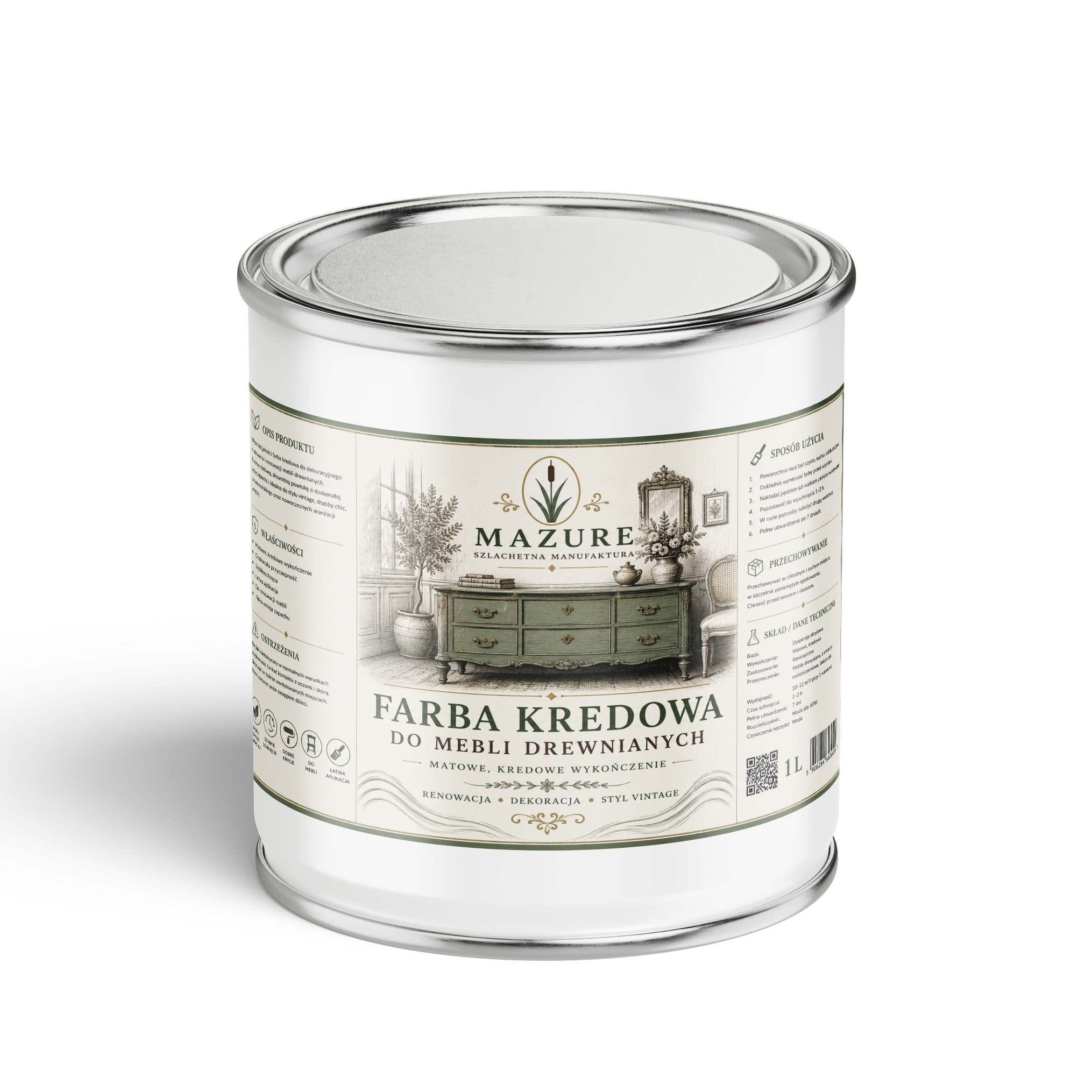 MAZURE Farba Kredowa