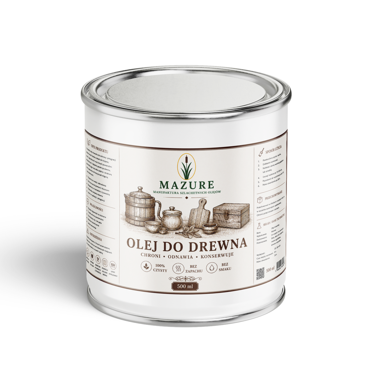 MAZURE Olej Do Drewna